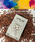100% биоразлагаемая крафт-бумага для визитных карточек для кофейных зерен
